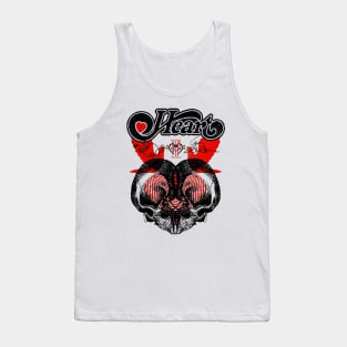 Vintage Heart Band Tank Top